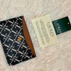 Ralph Lauren Slim Card Case NWT ⚜️💫